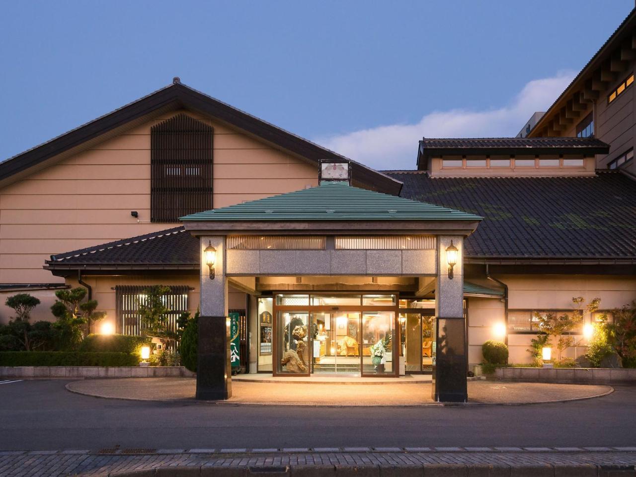 Готель Awara Onsen Hot Spring Koubou Gurabaatei Екстер'єр фото
